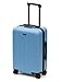 CHESTER Minima Carry-On Luggage / 22'x14'x9' Lightweight Polycarbonate Hardshell/Spinner Suitcase/TSA Approved Cabin Size (Surf (Sky Blue), Carry-On Luggage)