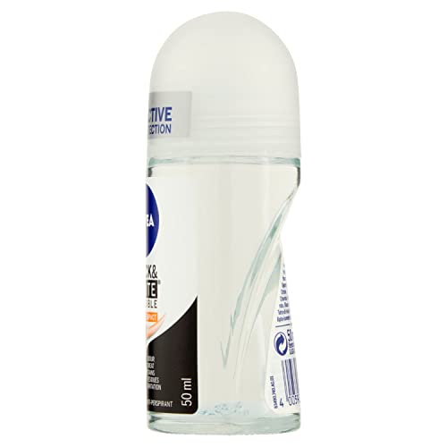 Desodorante Roll-On NIVEA Black & White Invisible 50 ml miniatura 4