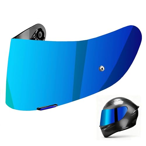 UKIAF K1S Visor Replacements Compatible with AGV K1 K1S K3SV K5 K5S Helmets 1 Pack Revo Blue Suitable for Only Day Use