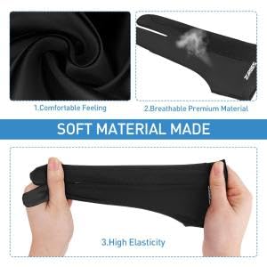 Image of ZORBES 1 Pair Artist Gloves, Drawing Glove for Tablet, Palm Rejection Gloves Graphic Tablet Glove for ipad Glove Dight Art for Drawing Anti-fouling Two-Finger Lycra Graphic Wacom