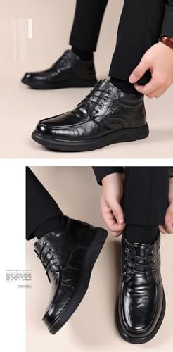 Oxford Sneakers, Originals Casual Lace-up Fashion Shoes for Men，Classic Leather Casual Shoes4