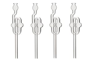 MIKONI Gärröhrchen aus Glas, 4 Stück
