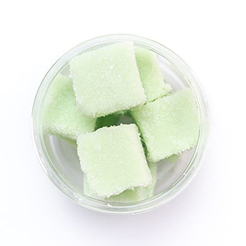 Harper + Ari Sugar Scrub Cubes (Juice Cleanse, 10 Cubes/5.3Oz), Exfoliating Body Scrub In Single Use Size, Soften And Smooth Skin With Shea Butter And Aloe Vera #TOP1
