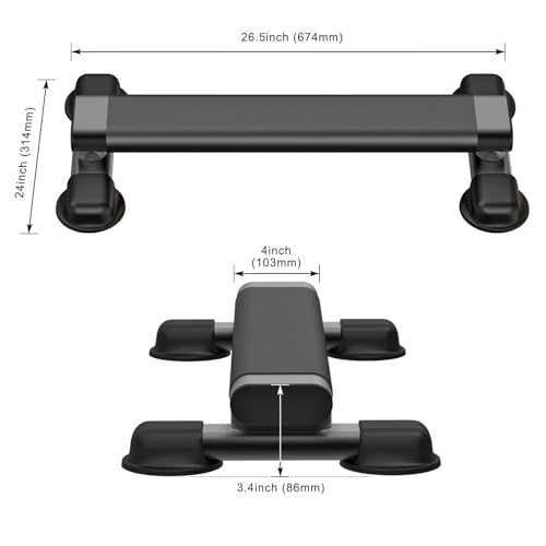 Image of Kipika Versatile Calf Raise Bar, Heavy Duty Steel Standing Calf-raise Stand