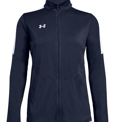 Veste de survêtement UA Rival Knit XS Midnight Navy Under Armour en maille