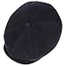 Stetson Gorra con Visera Hatteras Noir, Mujer/Hombre - Gorra Plana con Lana...