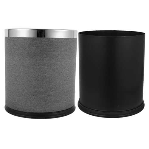 Cabilock caneca rectangular para baño 10L gris