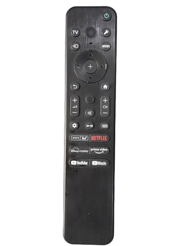 Image of BLACKSHEEP Compatible with Sony Tv Remote RMF-TX810U Model Suitable Bravia XR OLED 4K Ultra HD Smart Google Television of A80L A83L A84L X75L X74L X70L X64L X90L XR80 XR81 Series-Non Voice Control-