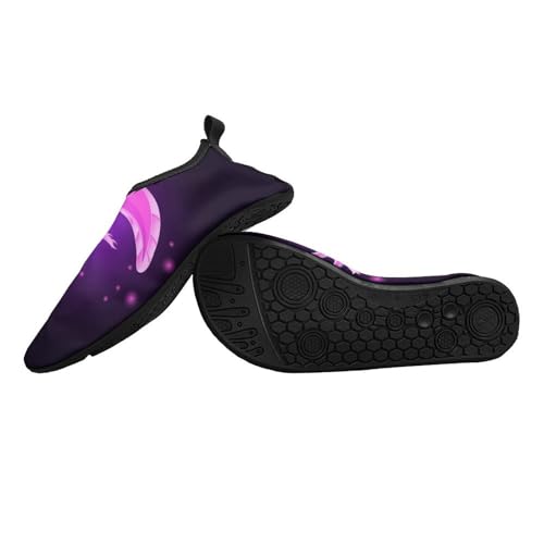 Cute Kawaii Pink Axolotl Water Shoes Men Women Adult Aqua Sock Barefoot for Beach Swim River Pool Lake Hiking Kayaking Surfing2
