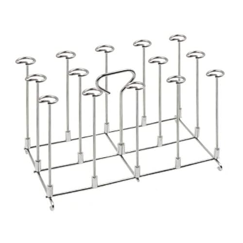 Soporte para freidoras de aire, soporte para deshidratador de alimentos, soporte de acero inoxidable, accesorios para freidoras de aire para DZ201/DZ401