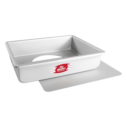 Fat Daddio's Pobcc-9133 Anodized Aluminum Sheet Cake Pan With Removable Bottom, 9 X 13 X 3 Inch