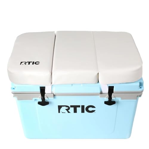 RTIC 52 QT Ultra-Light Cooler Cushion Seat Pad Accessories, Easy Clean Vinyl, Slip Resistant