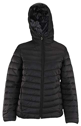Spyder Womens Channel Puffer Jacket, Black Large