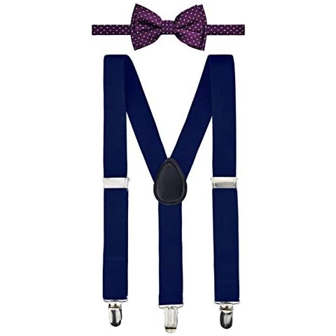 Retreez Boy's Suspender Bow Tie Set Cover