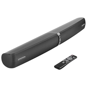 Soundbar für TV Geräte, 2-in-1 Trennbare Tower-Lautsprecher mit Bluetooth 5.3/HDMI-ARC/Optisch/AUX – Wandmontagefähige Home Cinema Sound bar mit Surround-Sound für PC/Gaming/Projektoren (Black)