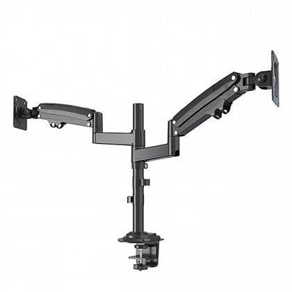 Gas Strut LED Monitor Desk Arm with Laptop Tray 360 Degree Swivel tilt (High Rise) - Image 4