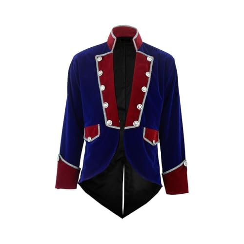 Darkrock New Men's Velvet Vladimir Tuxedo Jacket Tailcoat Goth Steampunk Victorian