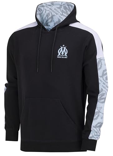 OLYMPIQUE DE MARSEILLE Sweat Capuche Om - Collection Officielle Homme - Taille M