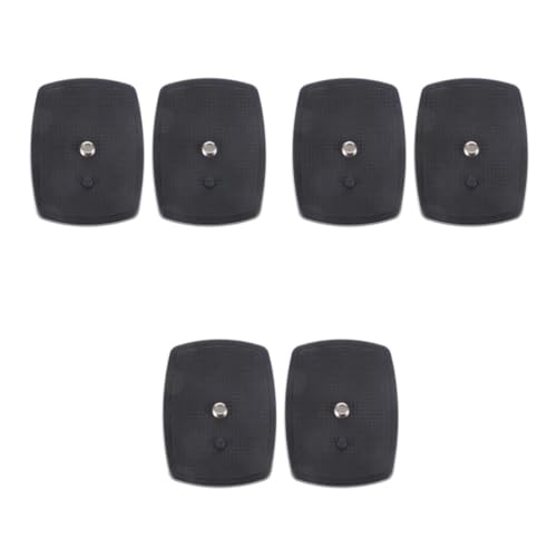 DIYEAH Soporte Rápido De Cámara Tablero Antideslizante Y Resistente para Trípodes Y Equipos Fotográficos 2 Piezas X 3