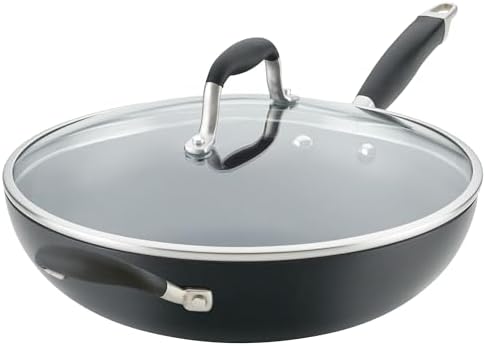 Anolon Advanced Home Hard-Anodized Nonstick Ultimate Pan/Saute Pan, 12-Inch (Onyx) Anolon Advanced Home Hard-Anodized Nonstick Ultimate Pan/Saute Pan, 12-Inch (Onyx)