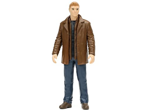 1967 Chevy Impala Ss Sport Sedan Black & Dean Winchester Diecast Figurine Supernatural (2005-2020) Tv Series 1/24 Diecast Model Car By Jada 32250, Unisex #TOP6