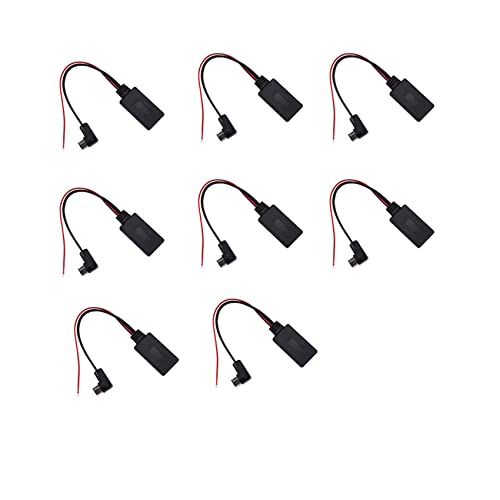 LIGUSTRUM Lot de 8 récepteurs audio Bluetooth pour voiture Pioneer IP-Bus 11 broches Bluetooth