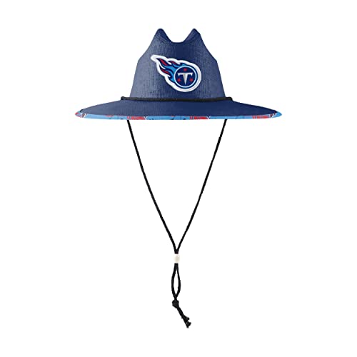 Image of FOCO Tennessee Titans NFL Team Color Straw Hat