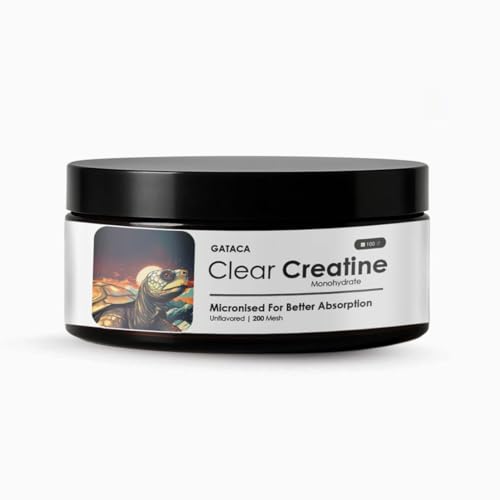 Image of GATACA Creatine Monohydrate 200 Mesh | Ultra-Micronized for Maximum Absorption | Daily Strength, Focus & Recovery. Backed by Science, Designed for You - 100g