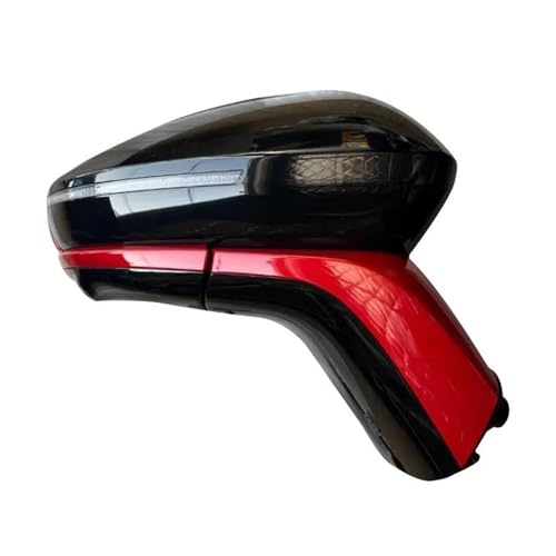 Rétroviseur extérieur pour Chery Omoda C5 côté droit bas rouge avec caméra et clignotant intégré