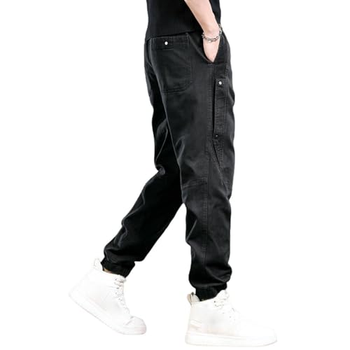 Pantalon cargo pour homme ample idéal pour un look décontracté automnal