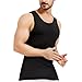 Men's Silk Tank Tops Sleeveless Pure Silk Undershirt Super Absorbent and BreathableBLACK L
