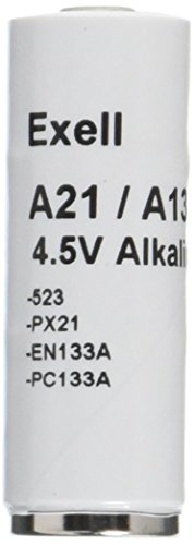 Exell A21PX 4.5V Battery 1306AP 3LR50 6135-99-114-1239 A133 A21 APX21 BA-1098 EN133A EPX21 PC133A PX21 RPX21 V21PX Macintosh Plus Bolex H16 Movie Camera Praktica EE2 EE3 PLC2 PLC3 VLC VLC2 VLC3