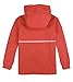 UMMTOM Boys Rain Jackets Lightweight Waterproof Hooded fleece Raincoats Windbreakers for Kids(9-10Y,Red Solid)
