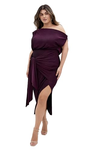 Image of City Chic Women's Midi Cocktail Dress - Paloma