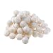 50 Pcs Wool Felt Balls 20mm Wool Beads Fluffy Pom Poms Ball Decoration for DIY Craft Christmas Decor Making, Beige