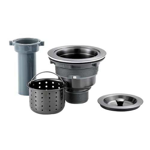Desagüe de fregadero 3.5 pulgadas acero inoxidable