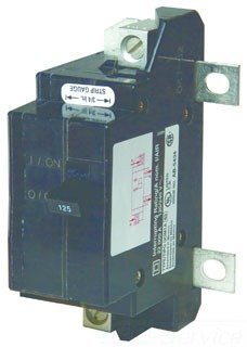 Circuit Breaker, 125 A QOM125VH by Square D