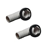 2 Stück Universal Klimaanlagen Ablaufauslass Anschluss Außengerät Ablaufschlauch Anschluss Winkelstück Einfache Installation Langlebig Klimaanlagen Ablaufdüse Haushaltsgeräte Teile