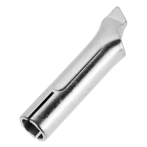 POPETPOP Accesorios para puntas de soldadura accesorios de soldador boquilla de soldadura calor boquilla de gas de soldadura piezas de soldador Acero inoxidable Silver