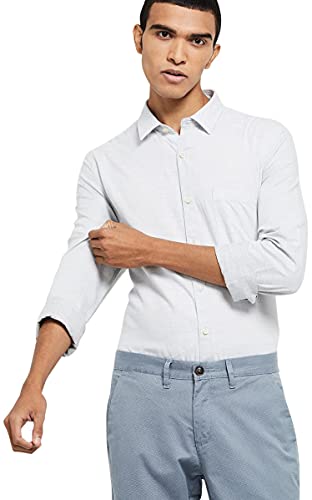 Image of Max Men's Solid Smart Casual Regular Fit Shirt