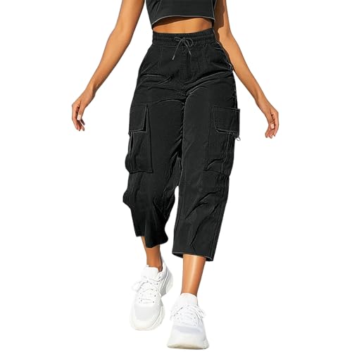 Pantalon de jogging baggy coupe ample longueur 7/8 en maille