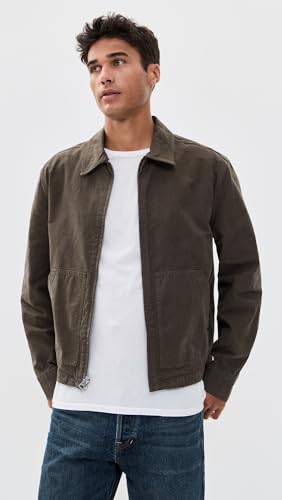 Madewell Men's Canvas Zip-Front Service Jacket2