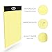 Alitte Yellow Legal Notepads 5x8, Pack of 12 - Perforated Narrow Ruled Writing Pad - Premium Thick Paper, No Ink Bleeding - Blank Legal Pads For Home, Office, School, Business - 50 Sheets Per Notebook