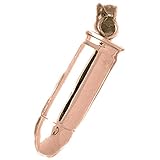 Jewels Obsession Solid 14K Rose Gold 3D Bullet Pendant - 35 mm