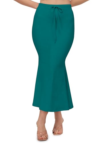Image of Mehrang Stretchable Saree Shapewear Petticoat for Women, Cotton Blended,Petticoat,Skirts for Women,Shape Wear Dress for Saree