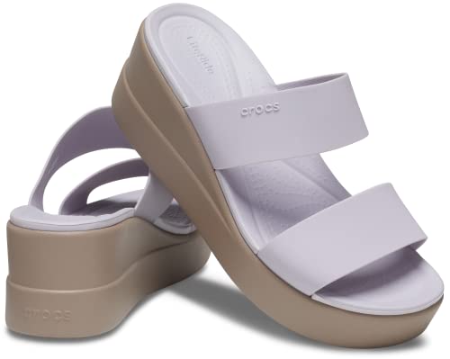 Image of Crocs Women Brooklyn Mid Wedge Sandal
