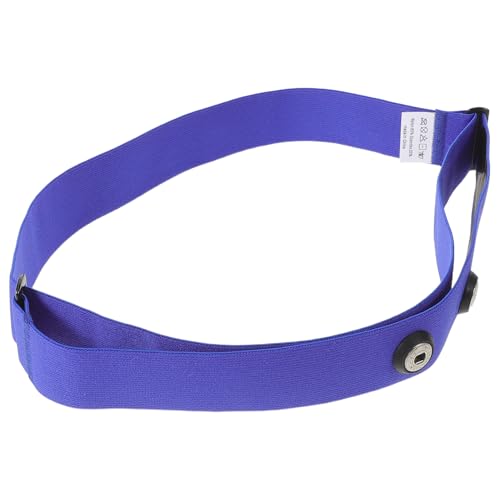 Mikikit Correa Ajustable para Monitor de Actividad Física, Banda Pectoral Azul 3x110 Cm para Correr, Cinturón de Reemplazo para Monitor de Frecuencia Cardíaca, Adecuado para Deportes