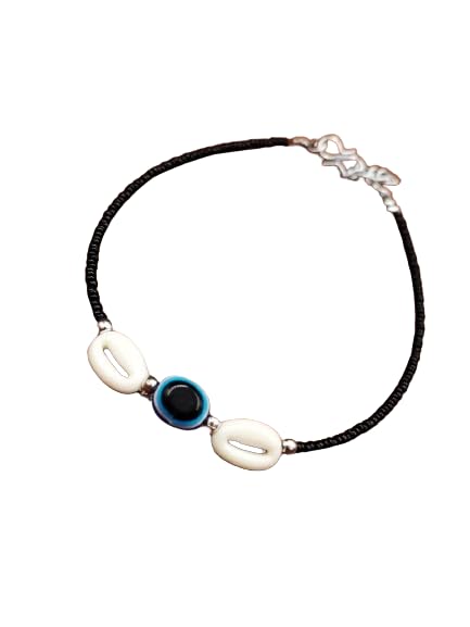 See full amazon price history chart for Evil Eye Anklet With Kodi | Oxidised Cowrie Shell Anklets Payal For Girls and Womens (nazariya anklet) Evil Eye Anklet With Kodi | Oxidised Cowrie Shell Anklets Payal For Girls and Womens (nazariya anklet) (B0D93ST4SX) Amazon Price History, Amazon Price Tracker