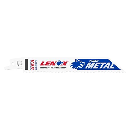 Lenox MetalWolf Wave Edge Reciprocating Saw Blades