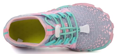 Image of Kids Water Shoes Boys Girls Quick Dry Aqua Socks Barefoot Beach Pool Swim Hiking Lightweight Non-Slip Outdoor